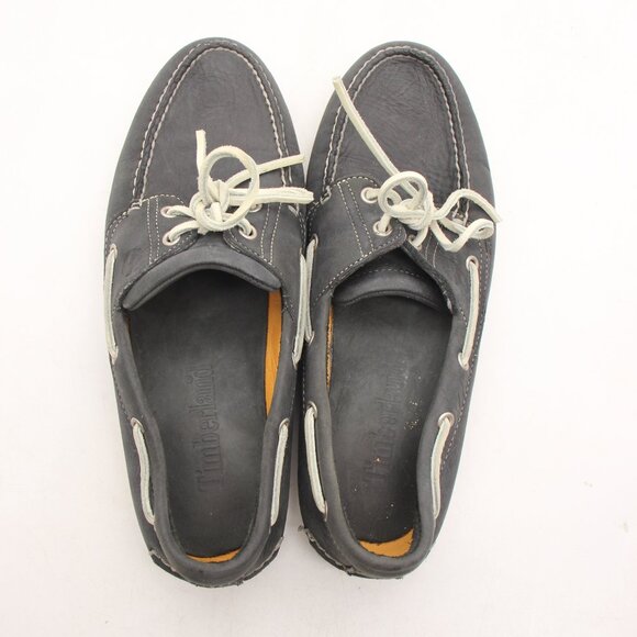 Timberland Boat Deck Slip On Loafer Men's Size 10.5 M Navy Suede Shoes - Picture 7 of 9